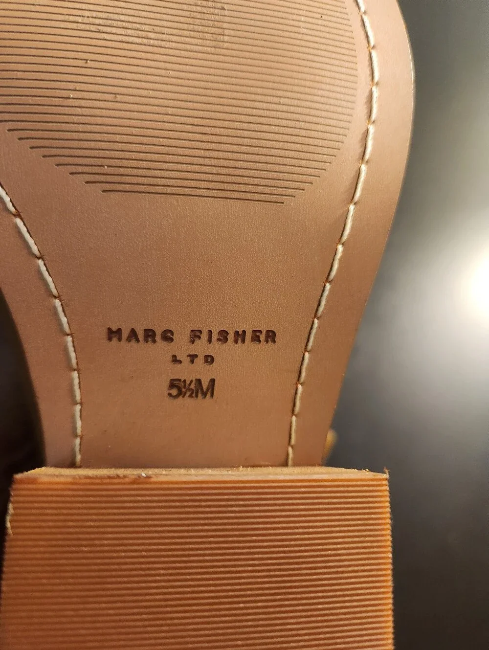 Marc Fisher Mustard Yellow Western Cutout Ankle Booties. New W/O a box
